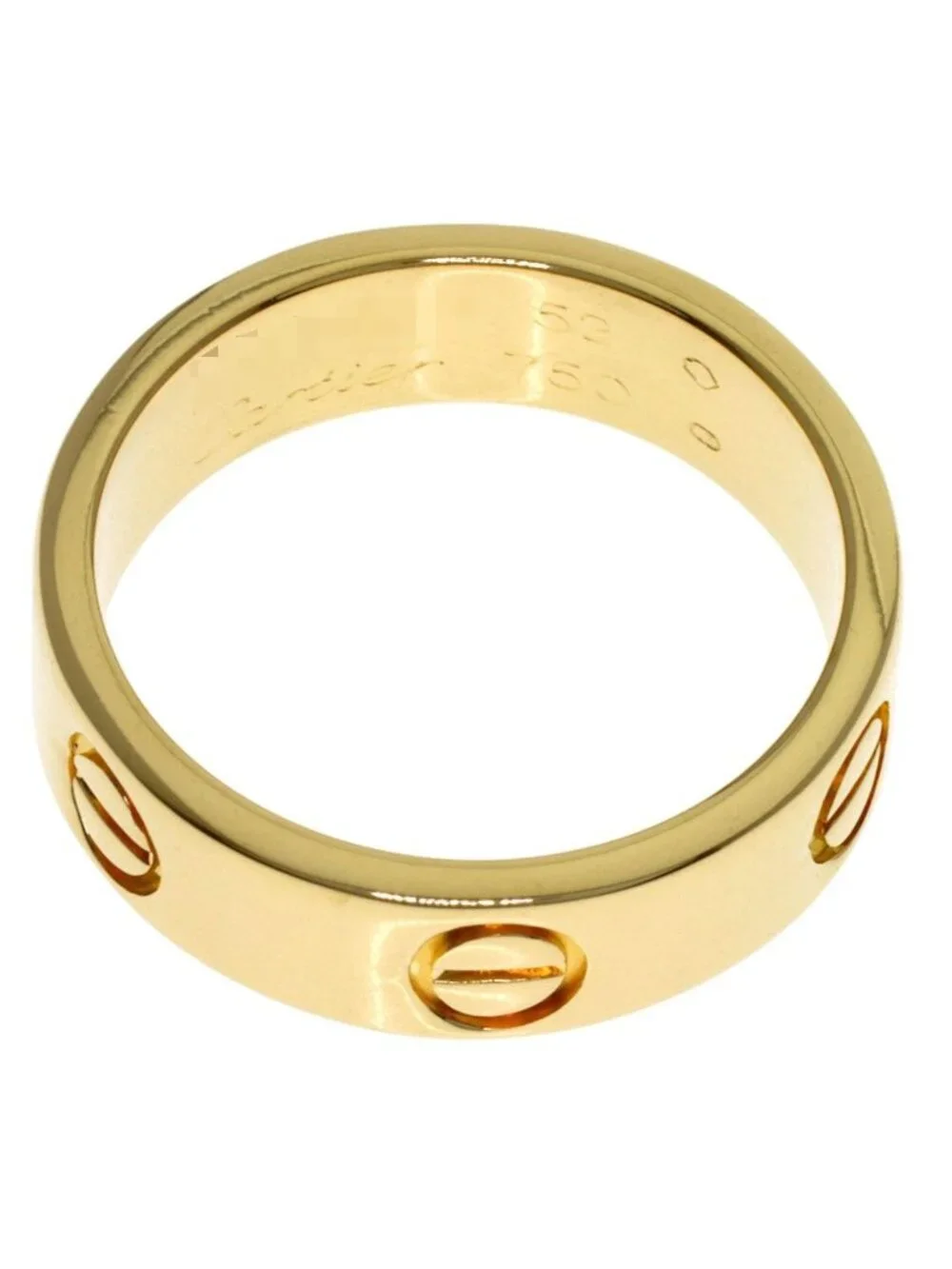 Cartier Love Ring 52 18k Yellow Gold